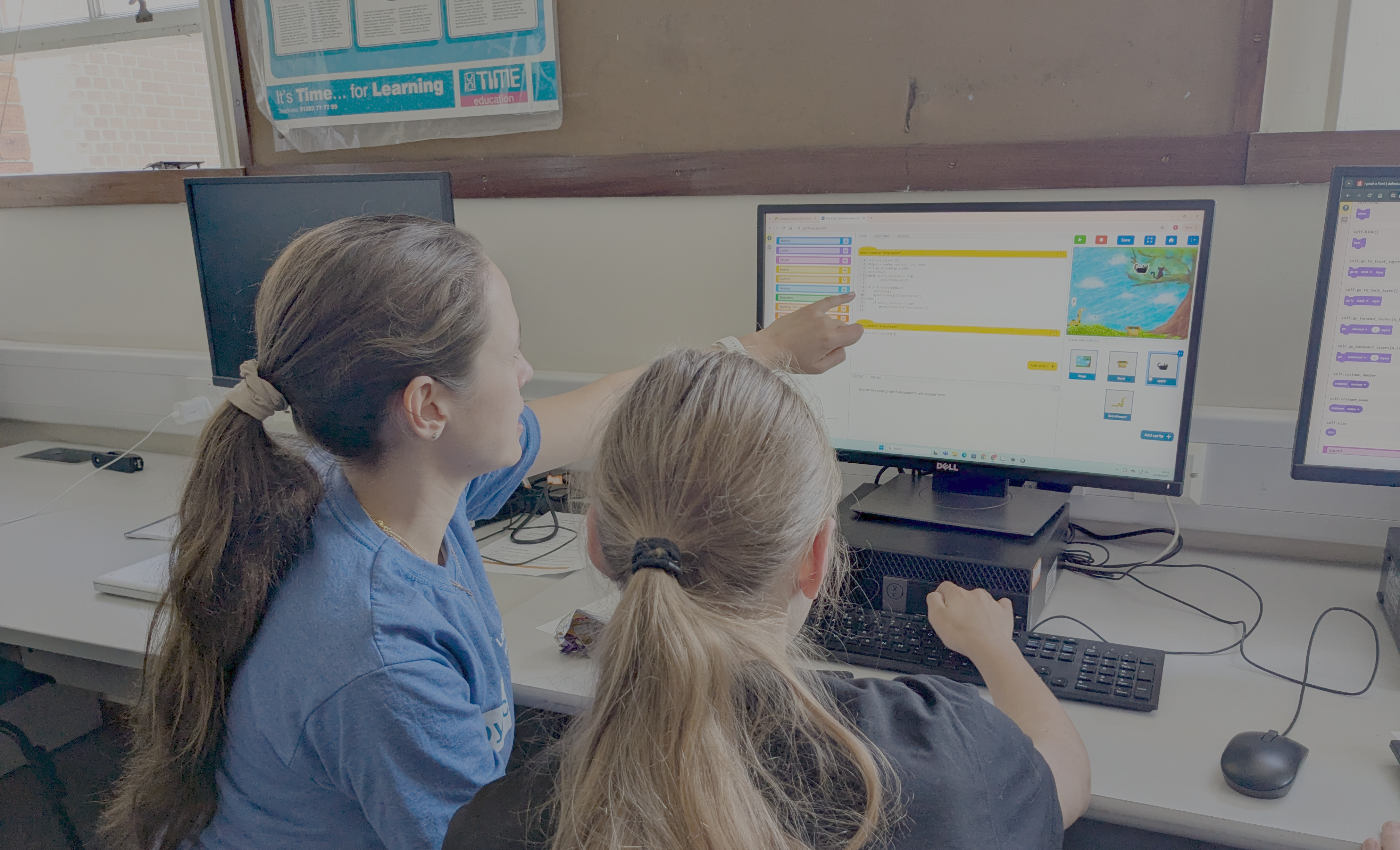 teaching a CTYI student Python