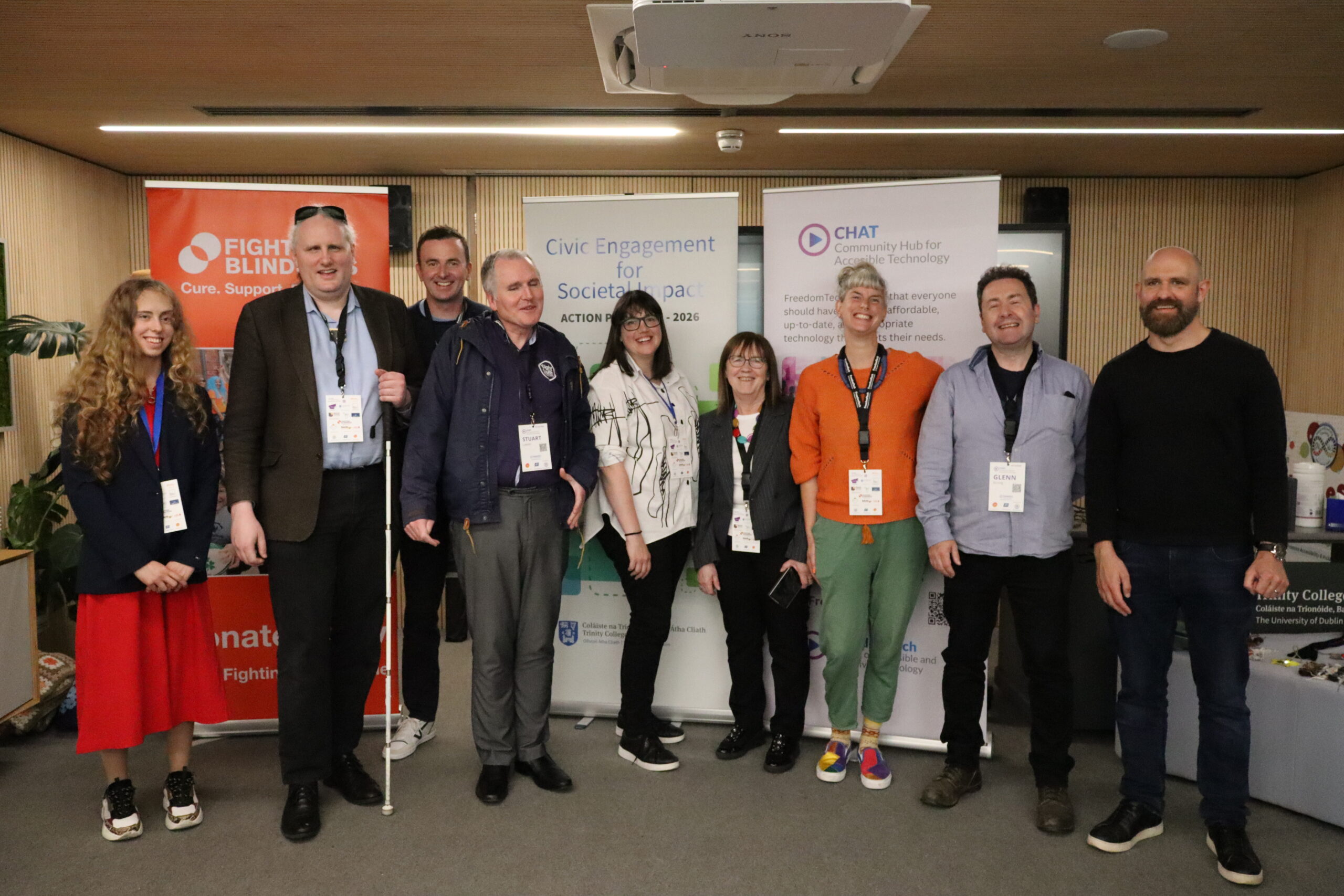 CHAT@Trinity accessibility event speakers