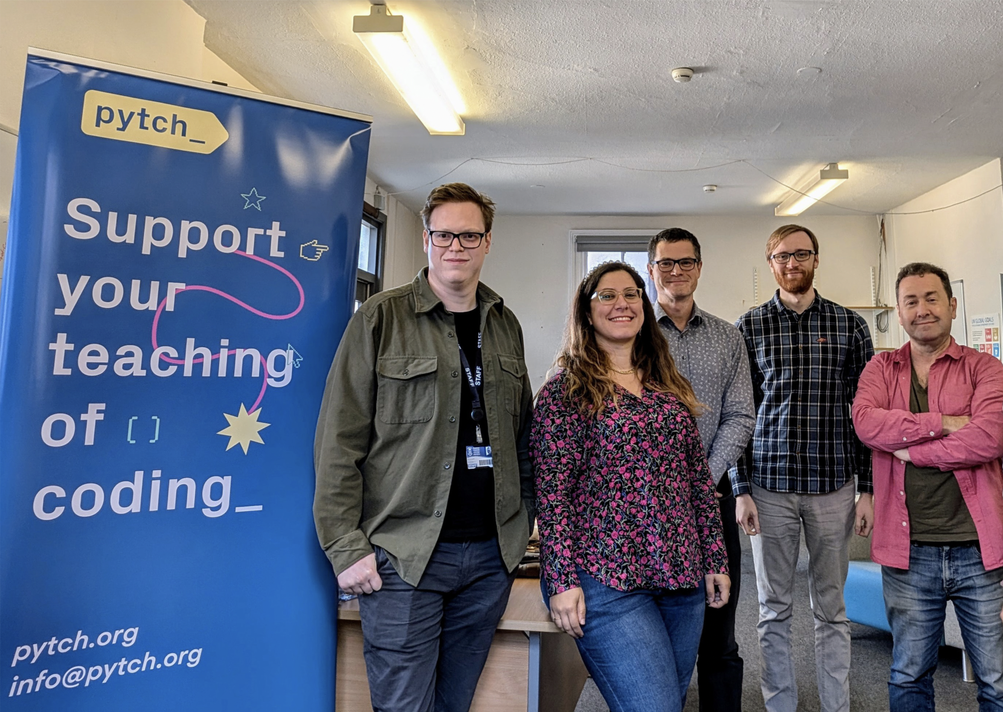 Technocams & Pytch team in Dublin