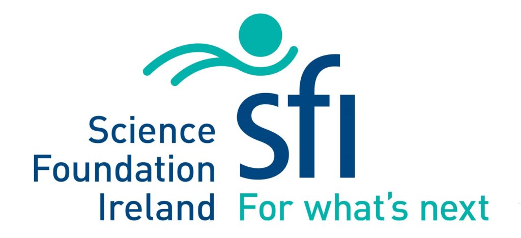 Science Foundation Ireland (SFI) logo.